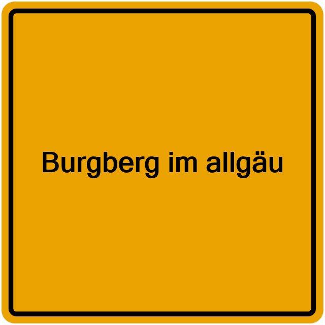 Einwohnermeldeamt24 Burgberg im allgäu